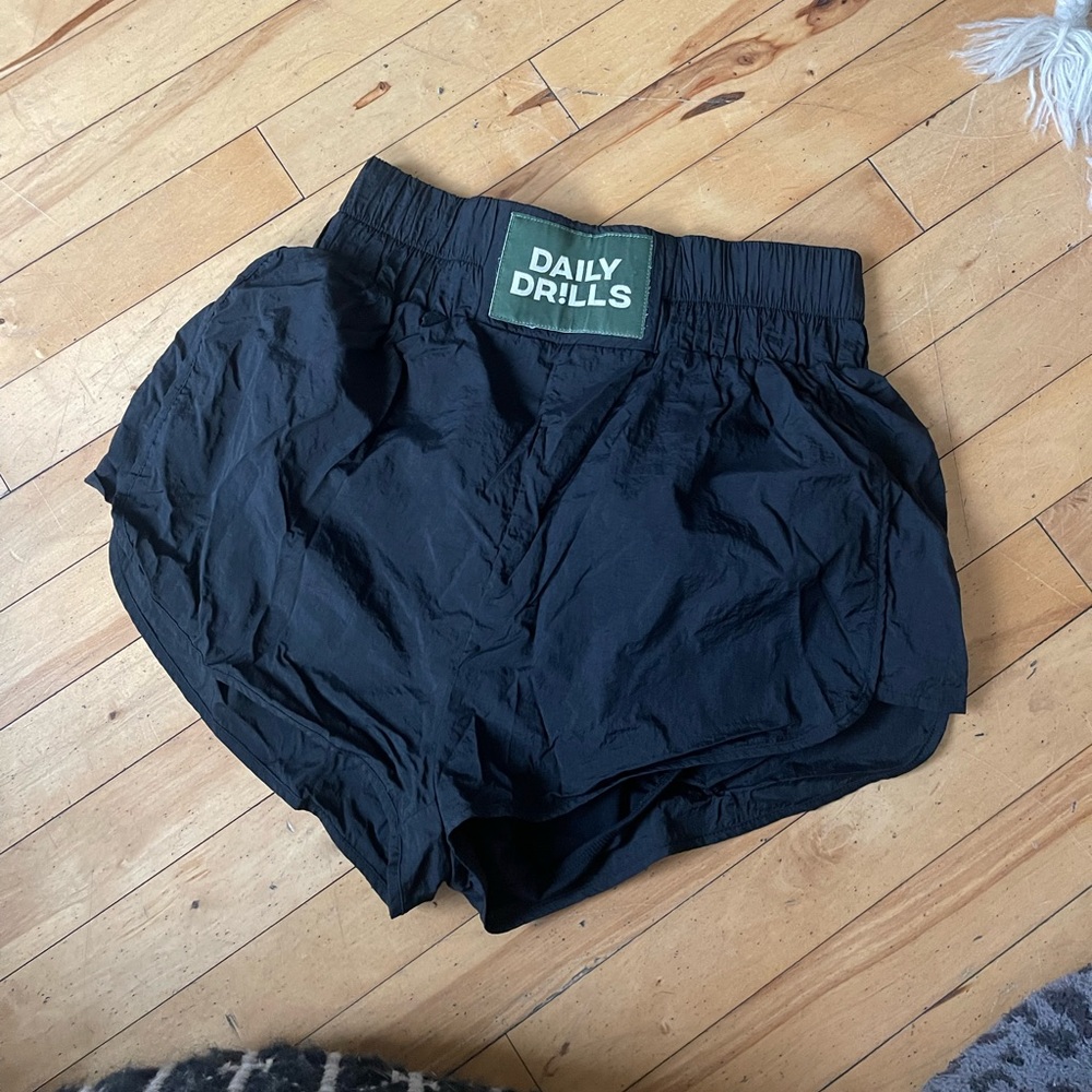 Black Daily Drills Bounce Shorts